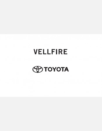 toyota vellfire 2024-2025 owners manual